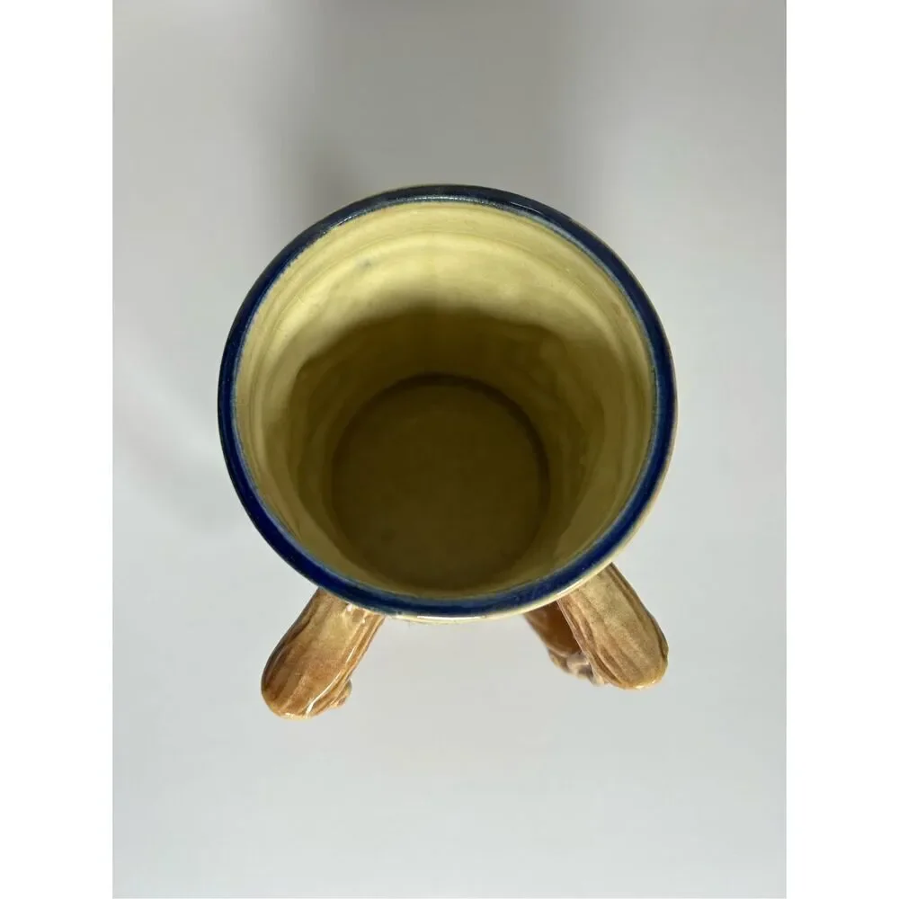 Vintage 1960s Two Handled Kissing Stein Mug Novelty